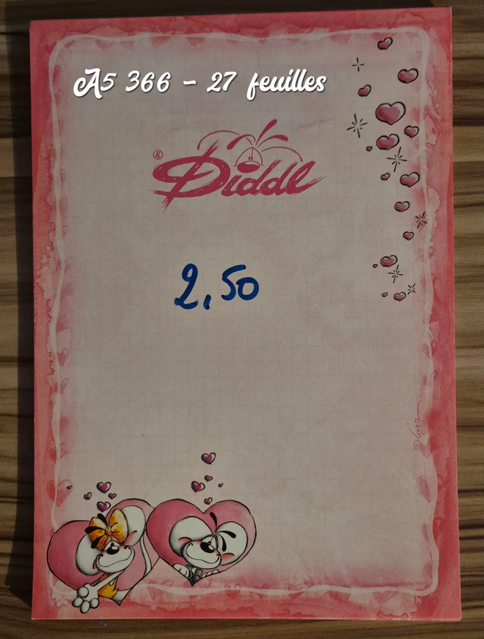 Bloc Diddl A5 366
